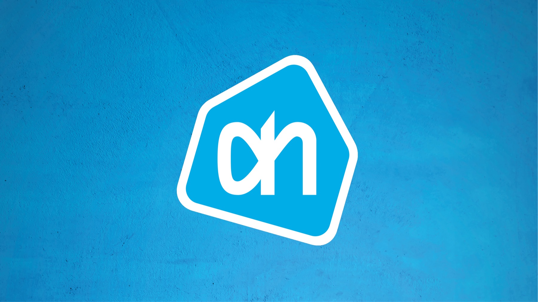 Het herkenbare blauwe Albert Heijn-merkbeeld